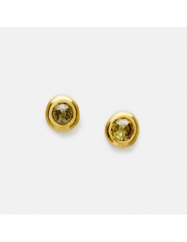 Rosie Studs, with Opaque, Rose cut Diamonds, 19K Gold votre restaurant rapide dans 